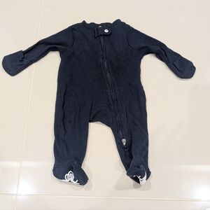 Burt's Bees Midnight Blue Kids Footie PJs